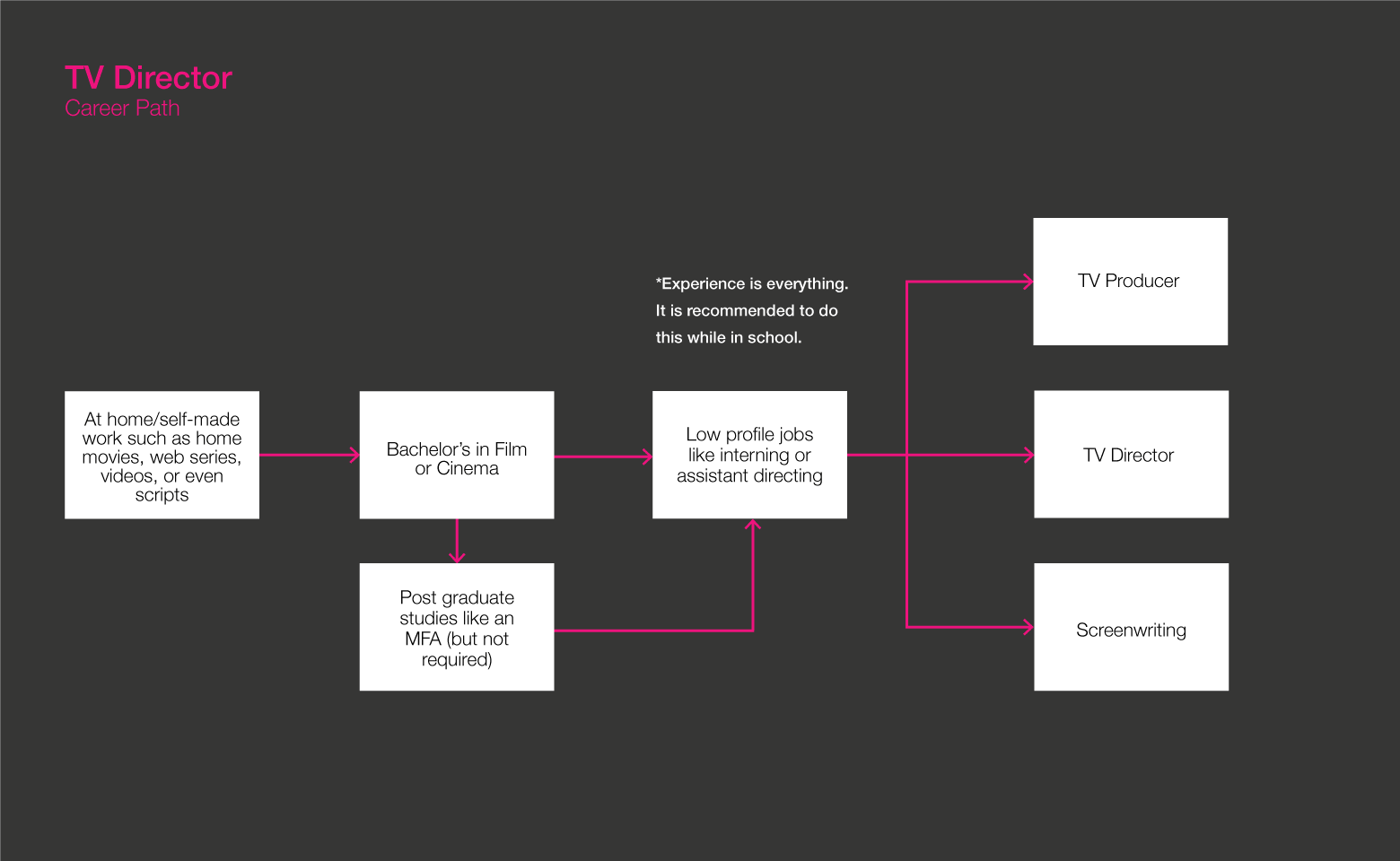 TV 디렉터 로드맵